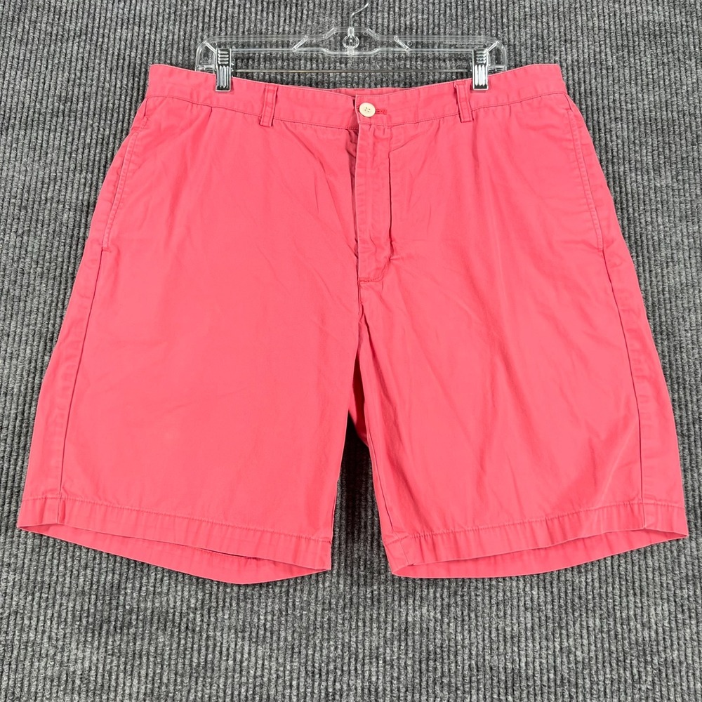 Vineyard Vines Club Shorts Mens Size 38 Pink Chino Outdoor Casual Golf Vacation